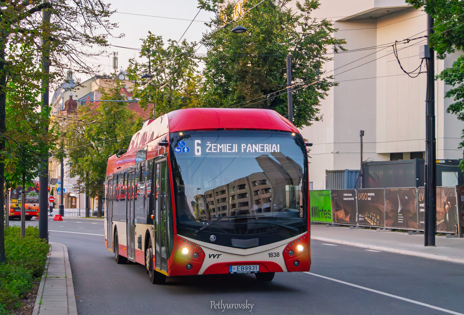 Вильнюс, Škoda 32Tr SOR № 1838