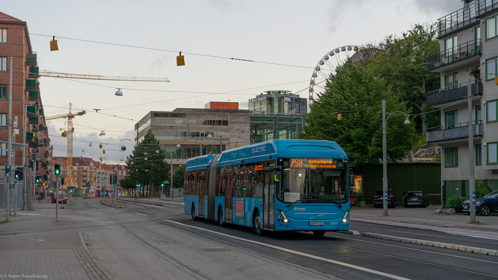 Гётеборг, Volvo 7900EA № 8257