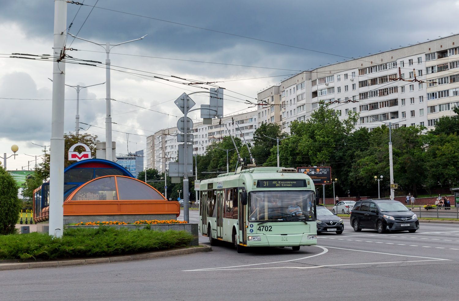 Минск, БКМ 321 № 4702