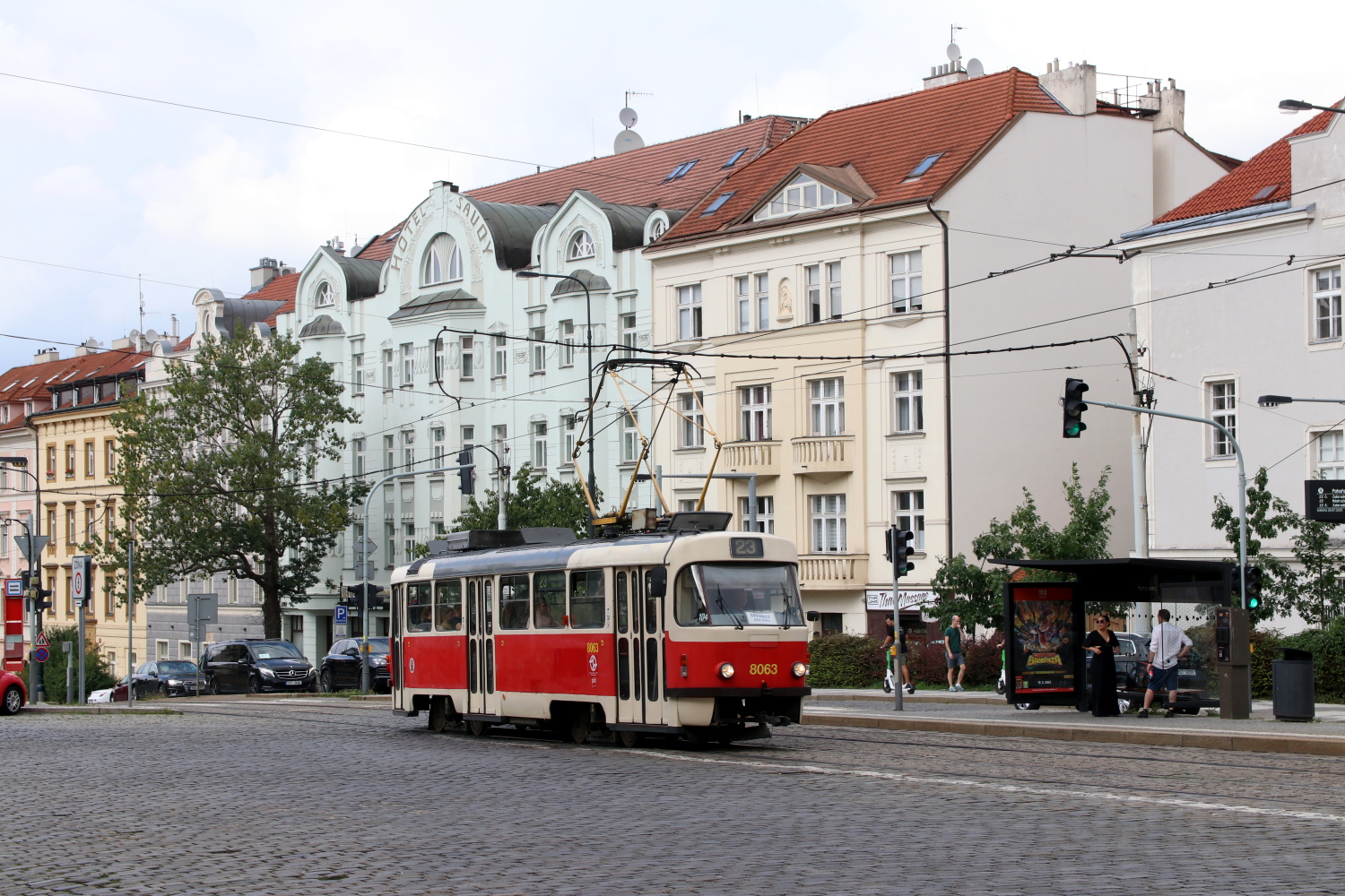 Прага, Tatra T3M2-DVC № 8063 Прага, Tatra T3M2-DVC № 8063