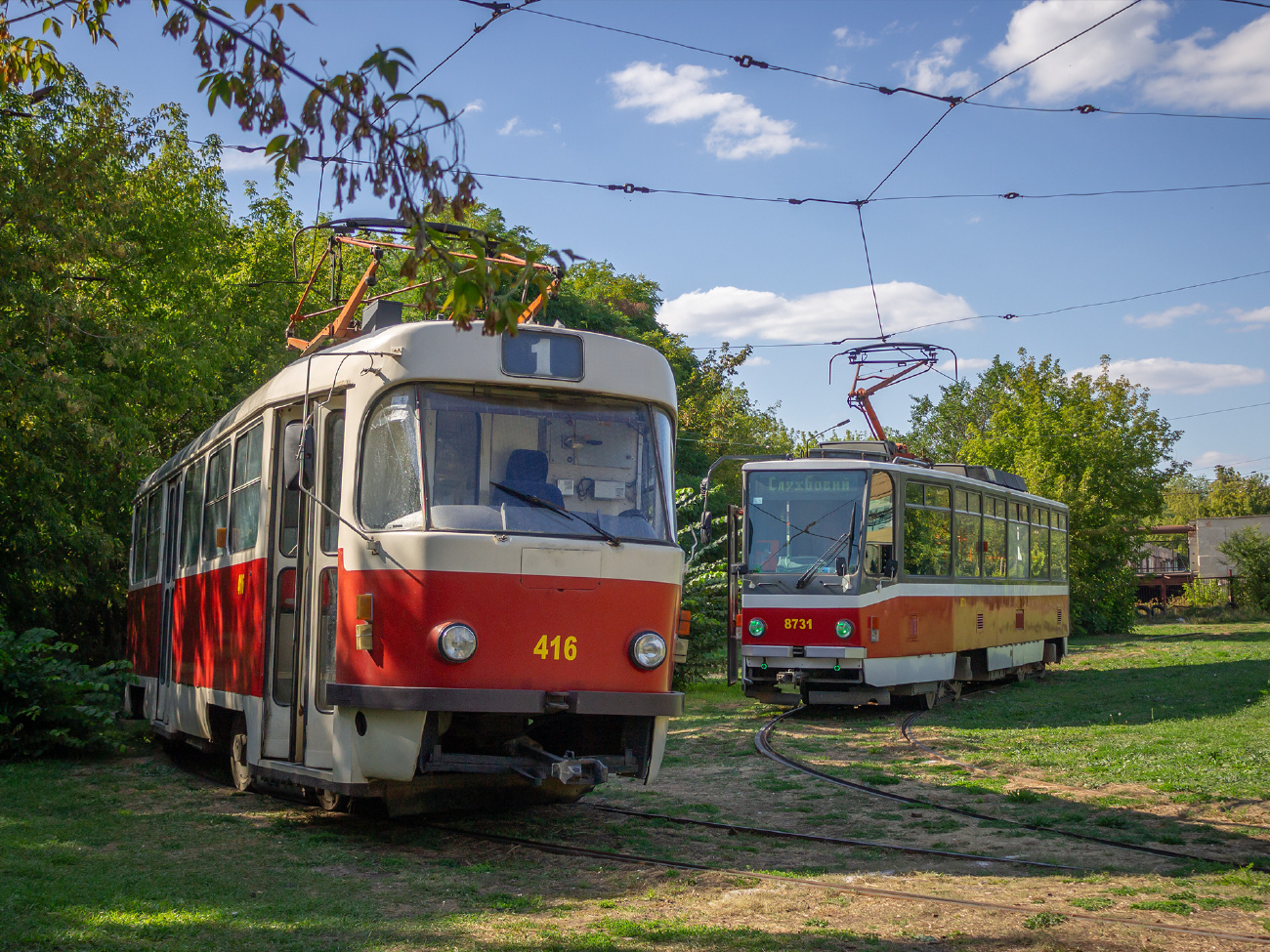 Харьков, Tatra T3SUCS № 416