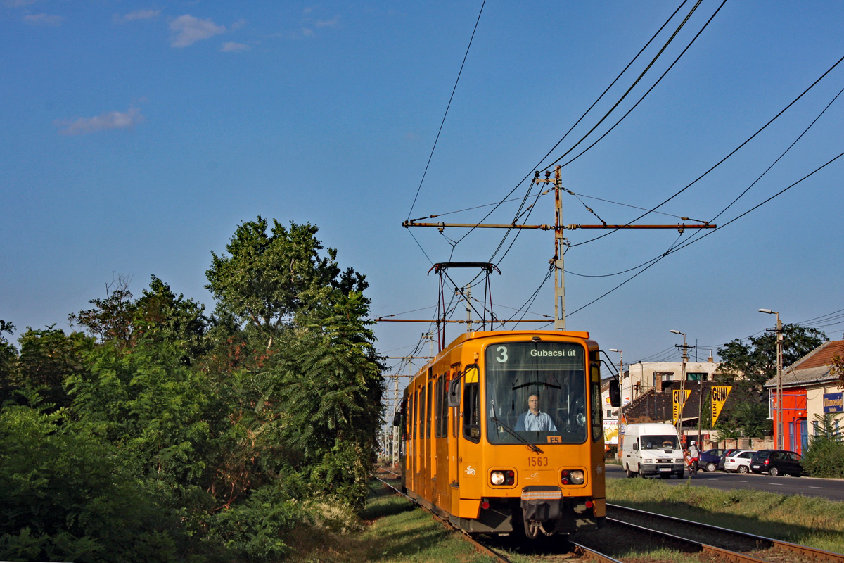 Budimpešta, Duewag TW6000 Br. 1563