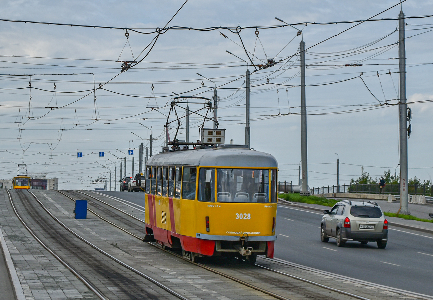 Барнаул, Tatra T3SU КВР Барнаул № 3028
