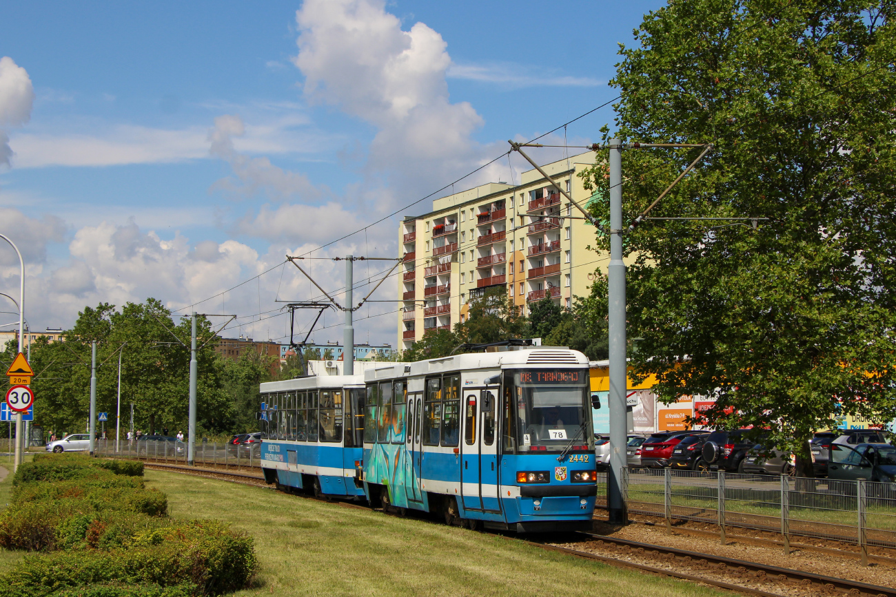 Вроцлав, Konstal 105NWr № 2442