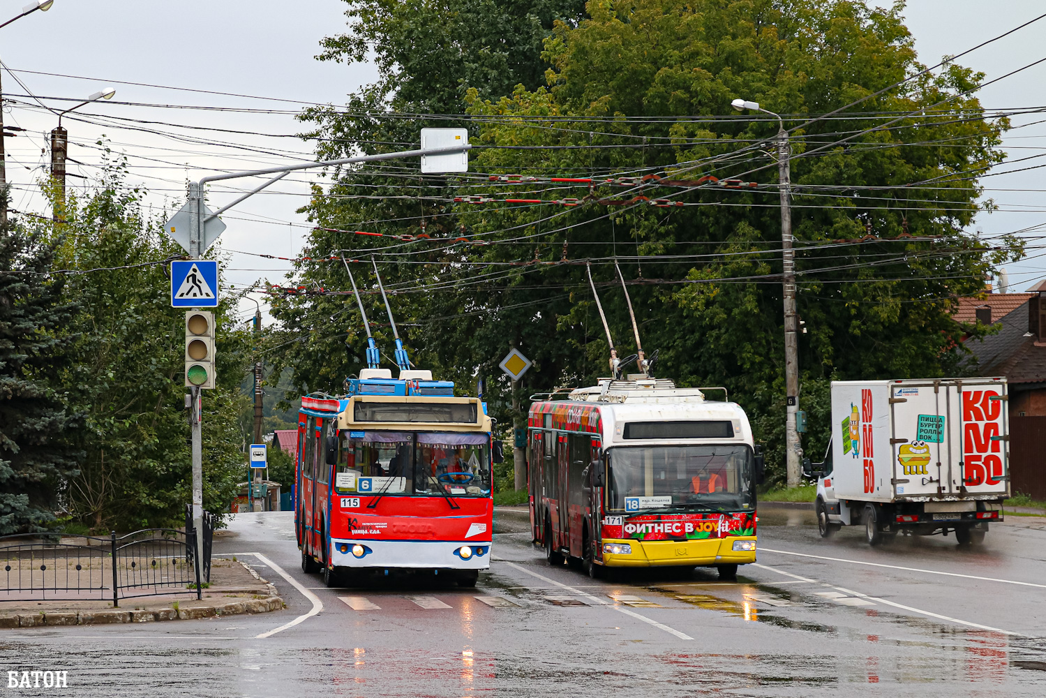 Калуга, ЗиУ-682Г-016.02 № 115; Калуга, БКМ 321 № 171