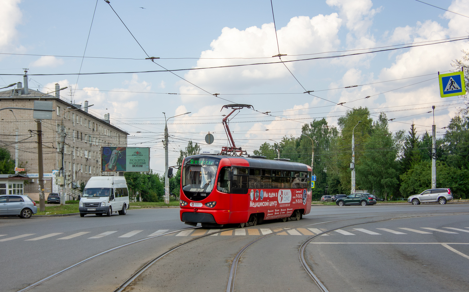 Ижевск, Tatra T3K «Иж» № 1502