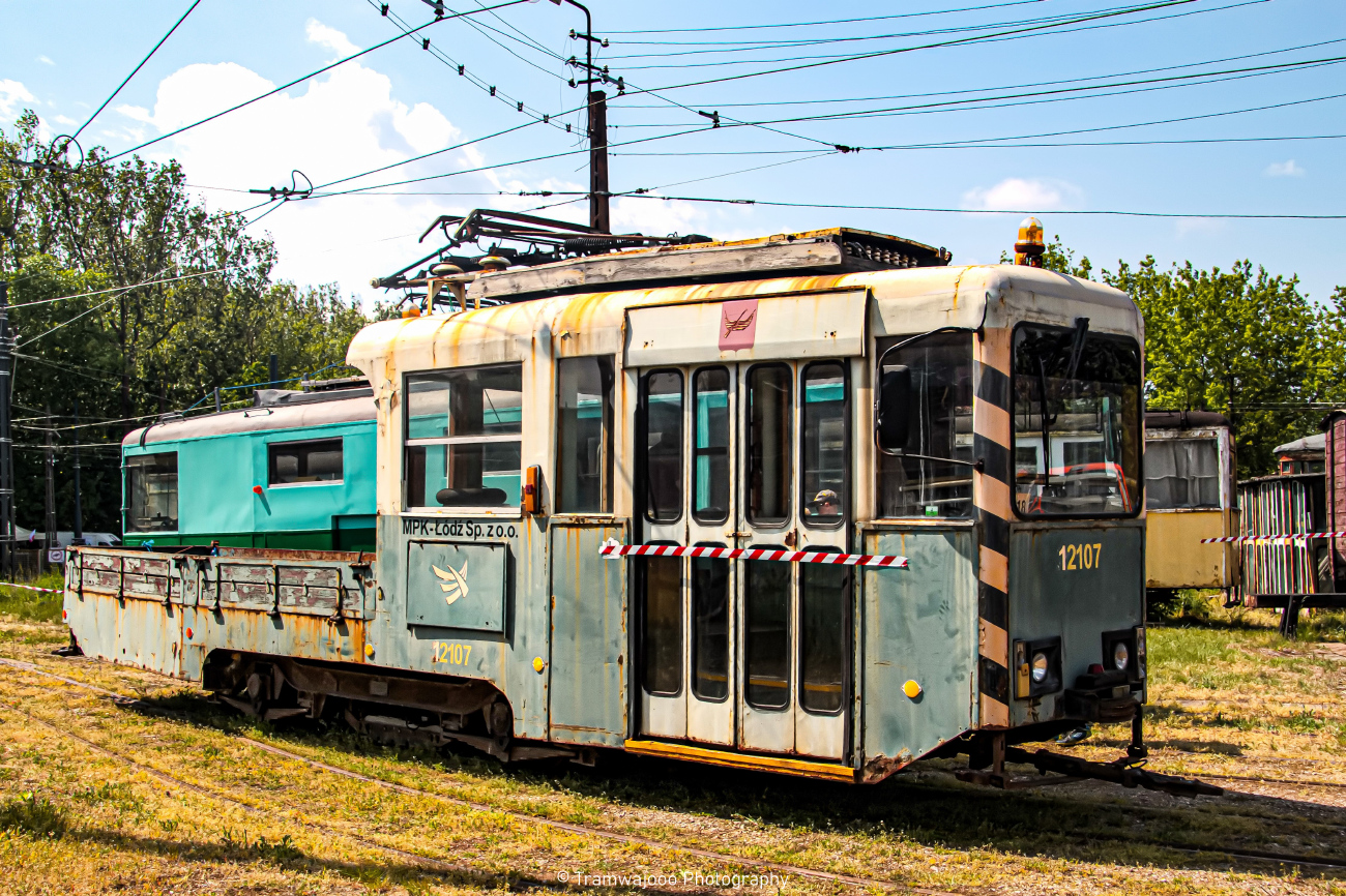 Лодзь, Konstal 2N № 12107