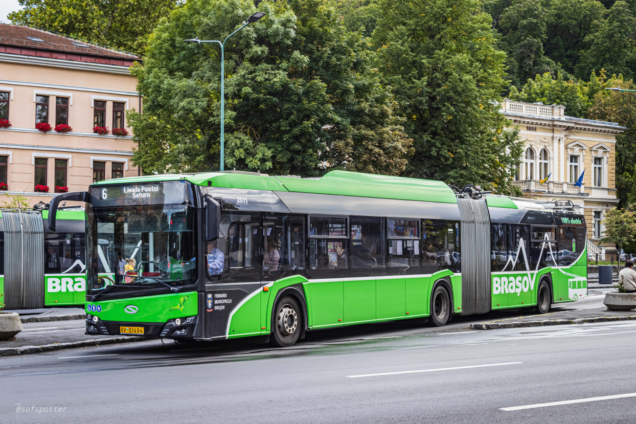 Брашов, Solaris Trollino IV 18 Škoda № 2011