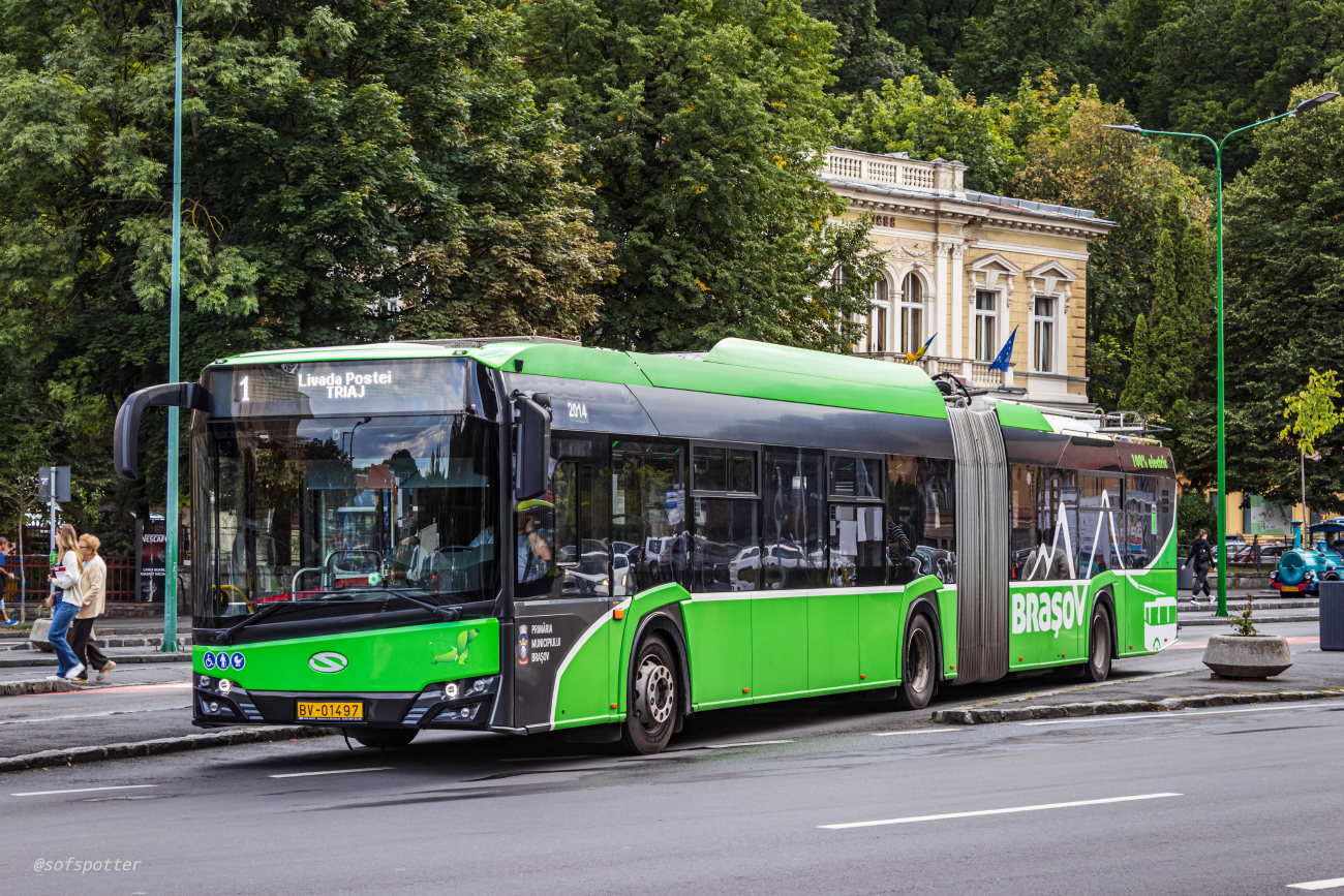 Брашов, Solaris Trollino IV 18 Škoda № 2014