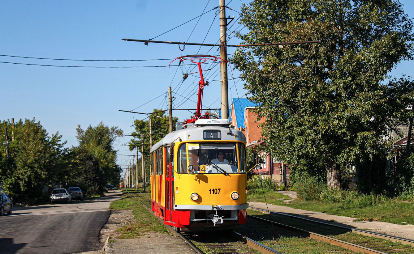 Барнаул, Tatra T3SU КВР Барнаул № 1107