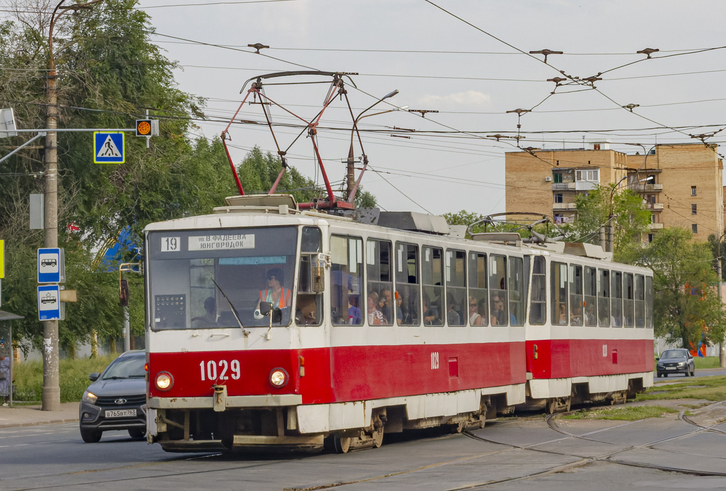 Самара, Tatra T6B5SU № 1029