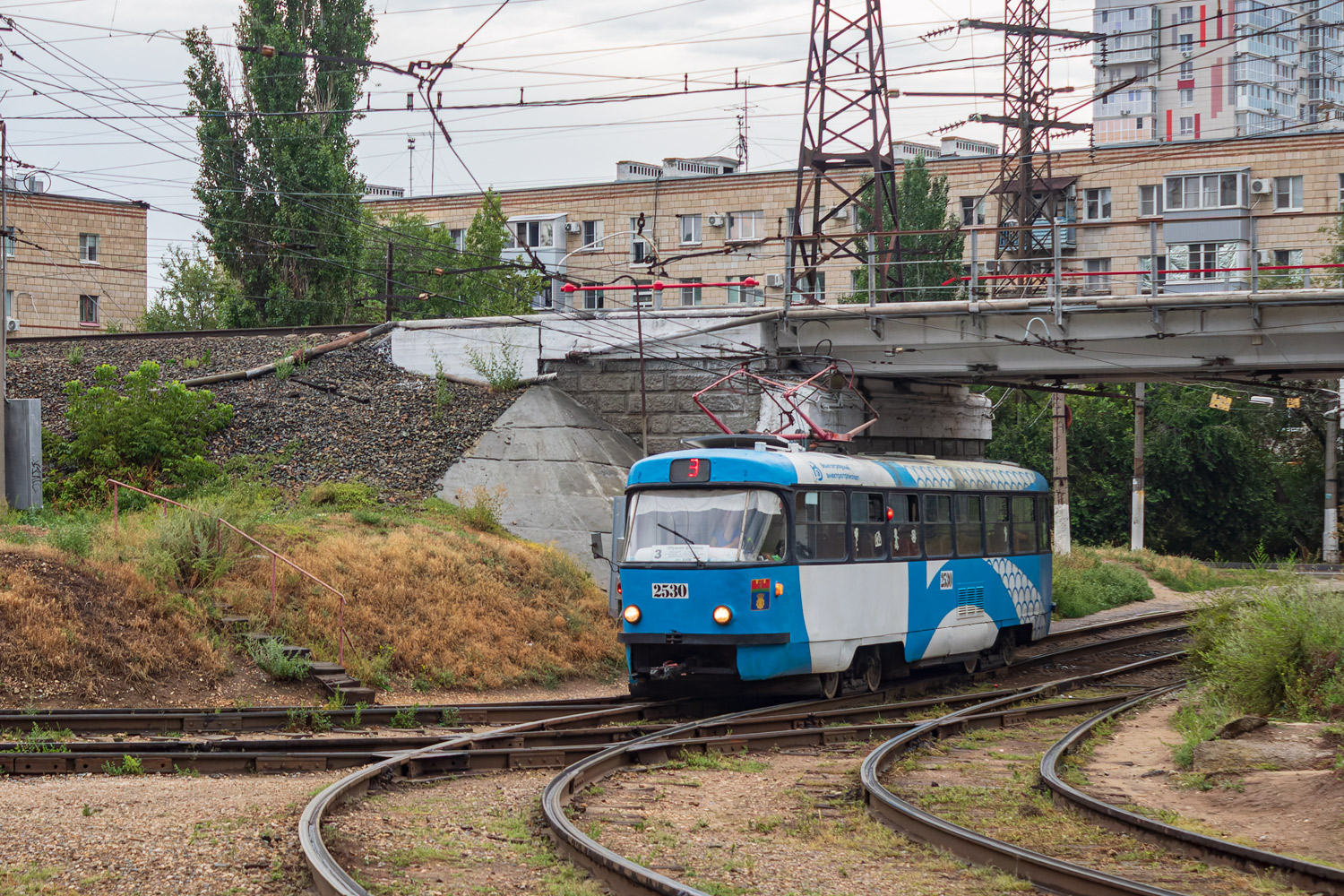 Wolgograd, Tatra T3SU (2-door) Nr. 2530