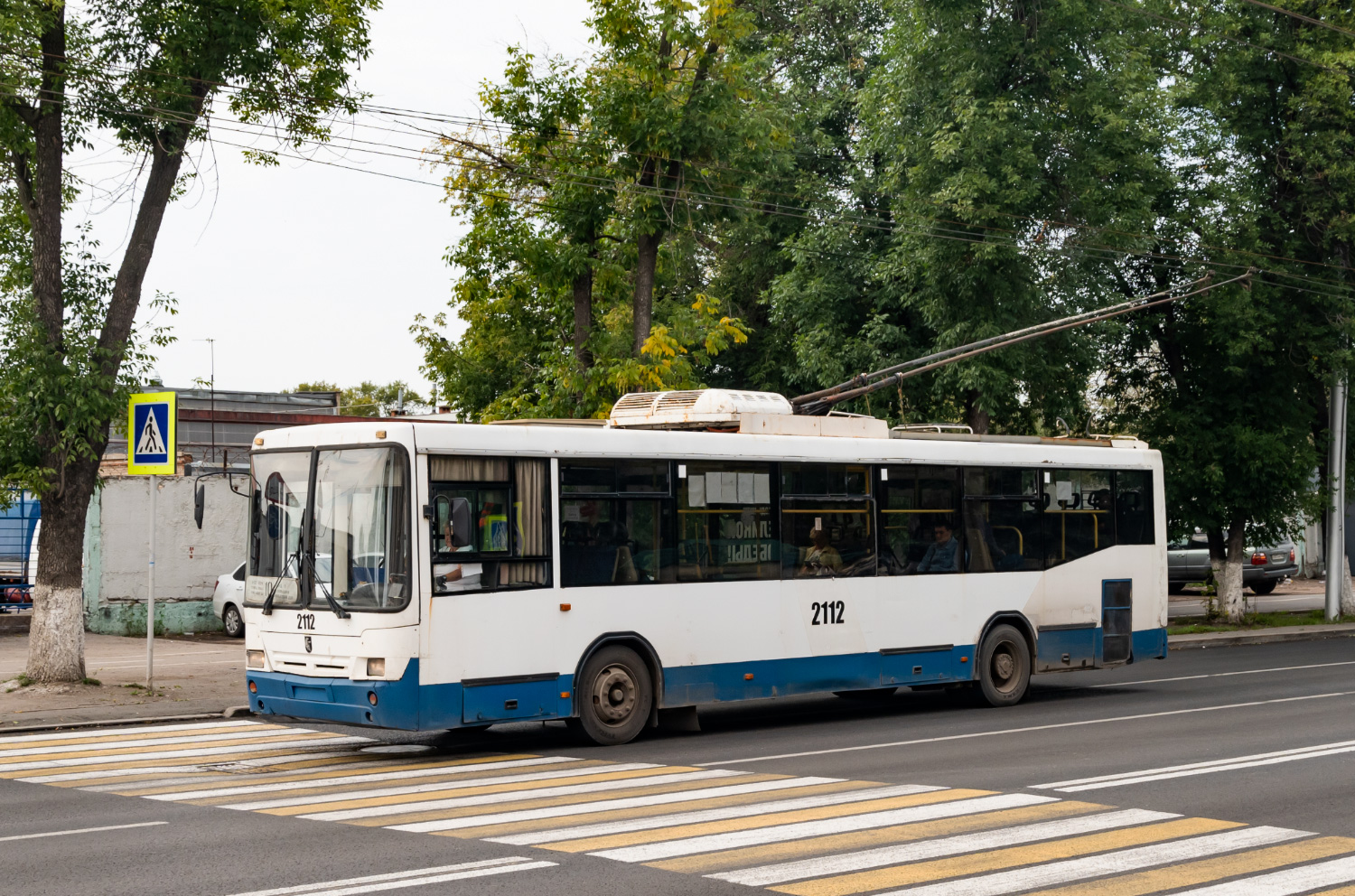 Уфа, НефАЗ-БТЗ 52765Р № 2112