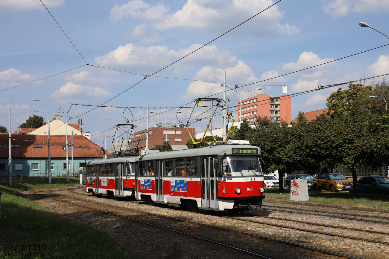 Брно, Tatra T3P № 1628