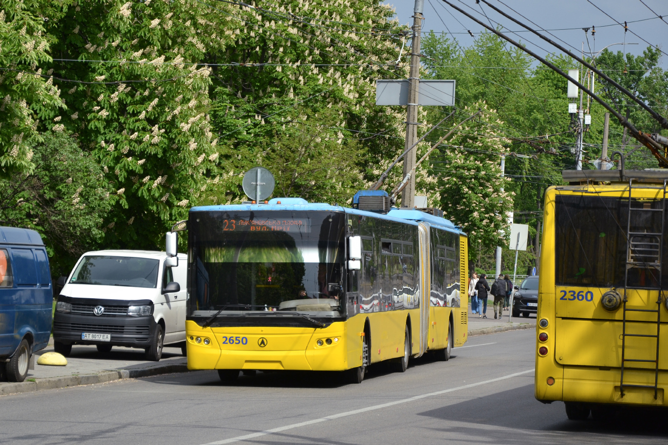 Киев, ЛАЗ E301D1 № 2650