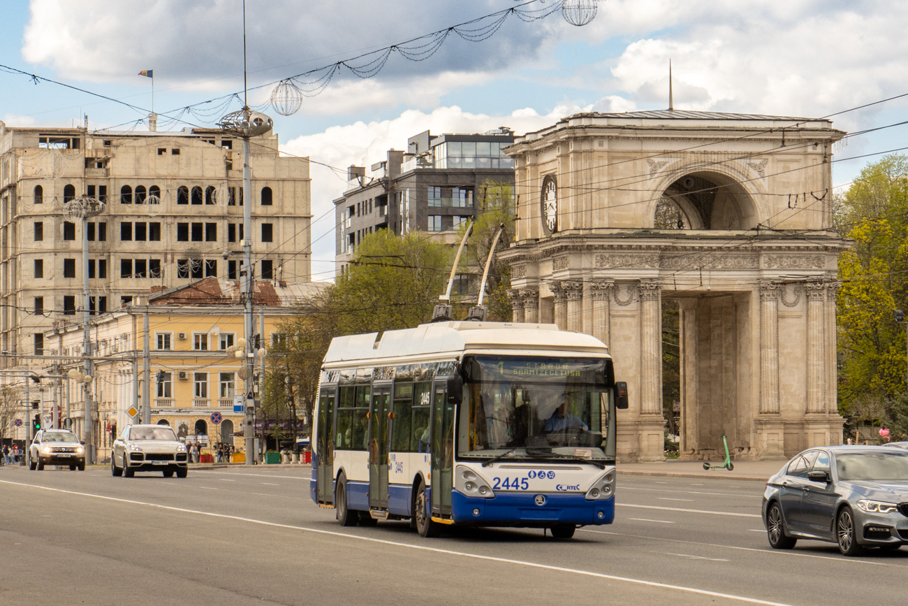 Кишинёв, Škoda 24Tr Irisbus Citelis № 2445