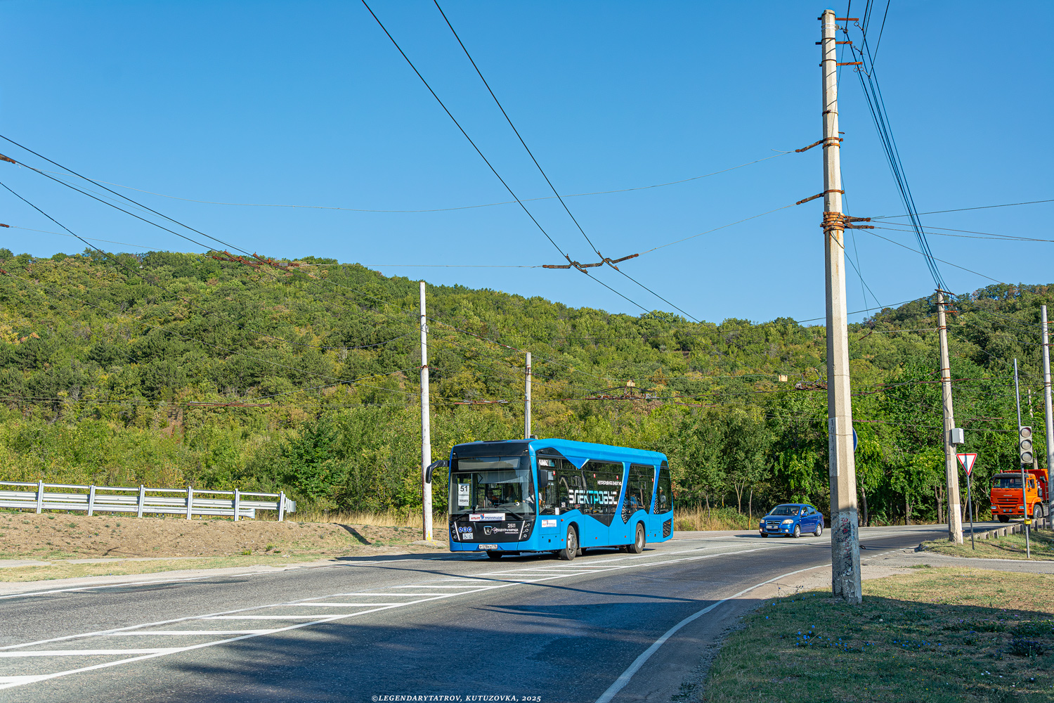 Крымский троллейбус, КАМАЗ-6282 № 2511