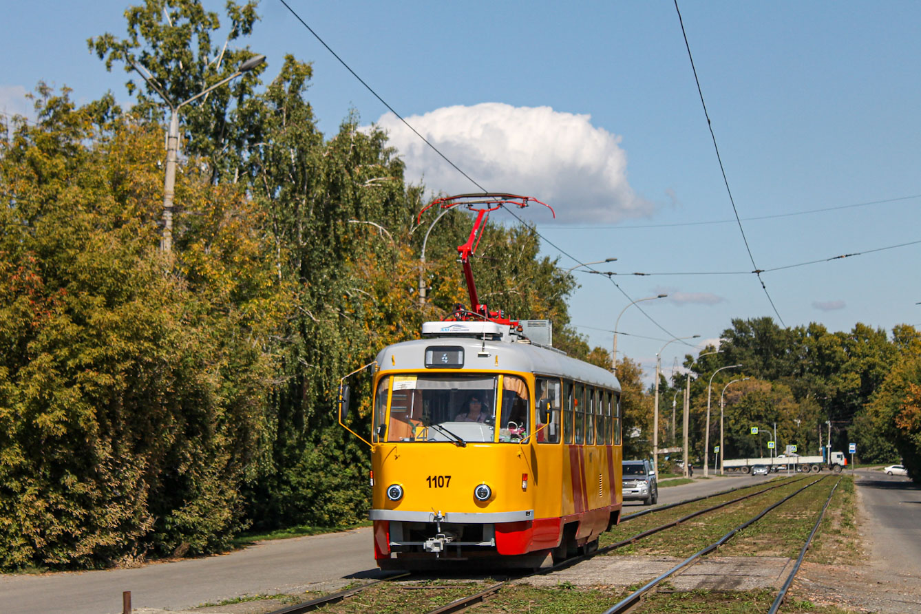 Барнаул, Tatra T3SU КВР Барнаул № 1107