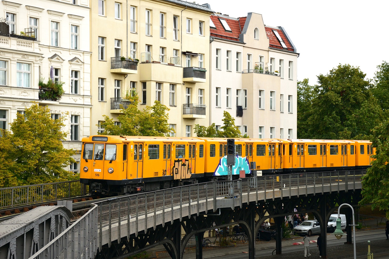 Берлин, BVG A3E № 516