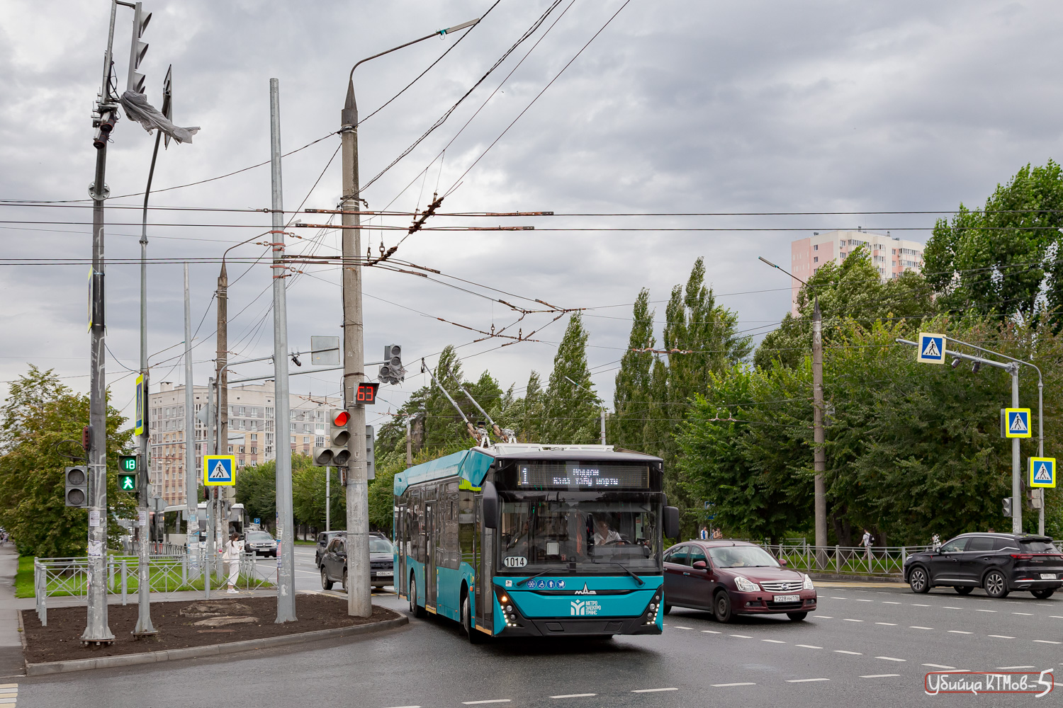 Казань, МАЗ-303Т22 № 1014
