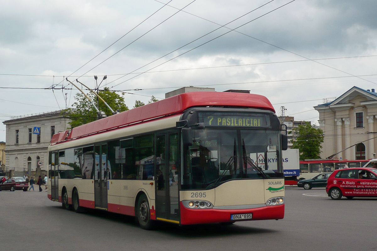 Vilnius, Solaris Trollino II 15 AC Nr. 2695