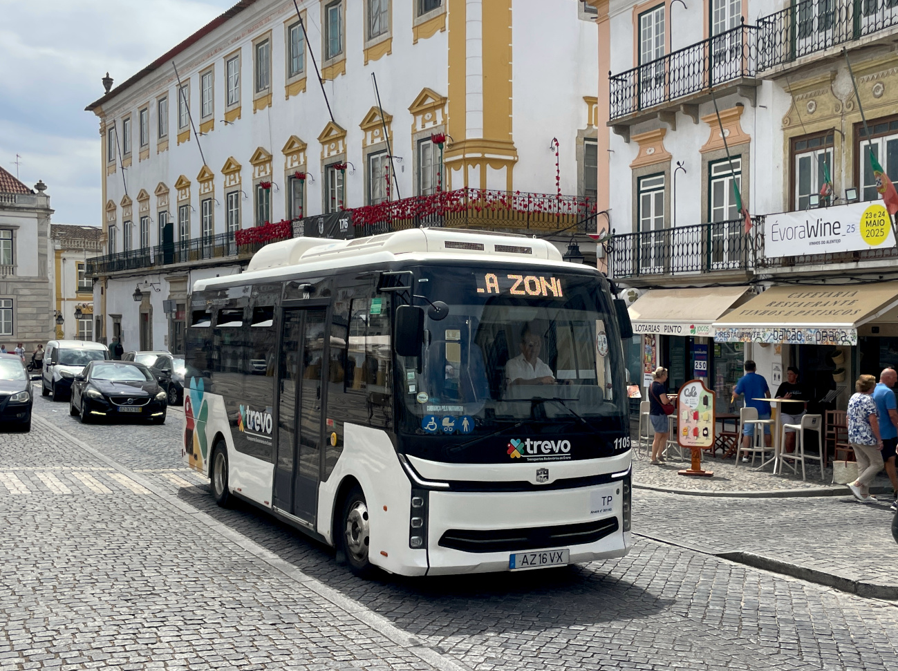 Эвора, Zhongtong LCK6750EVG № 1105