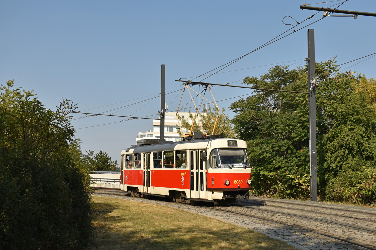 Prag, Tatra T3M2-DVC Nr. 8089
