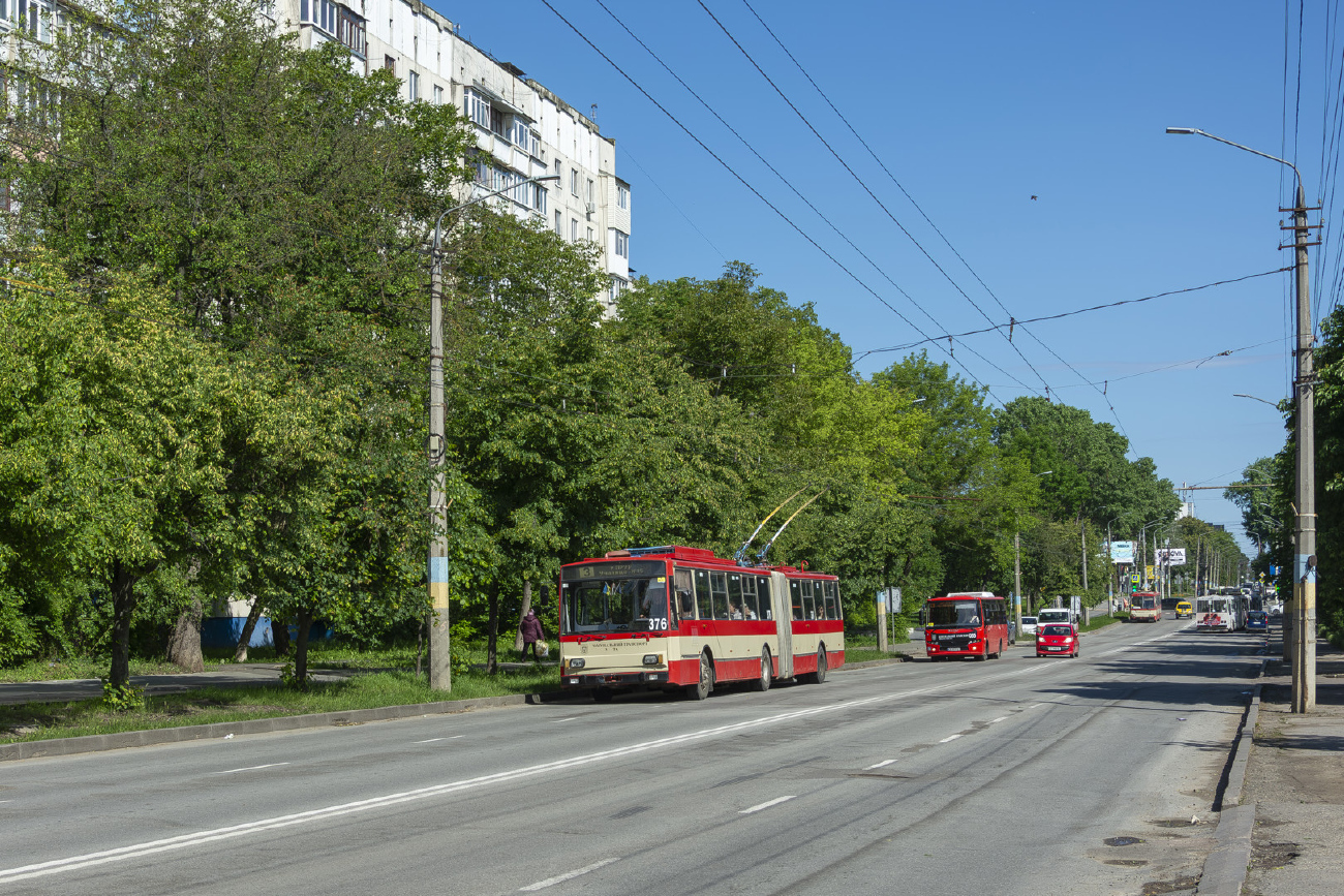 Черновцы, Škoda 15Tr13/7M № 376 Черновцы, Škoda 15Tr13/7M № 376