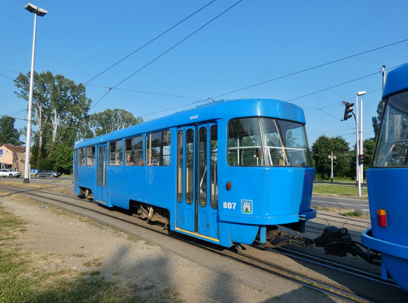Zagreba, Tatra B4YU № 807