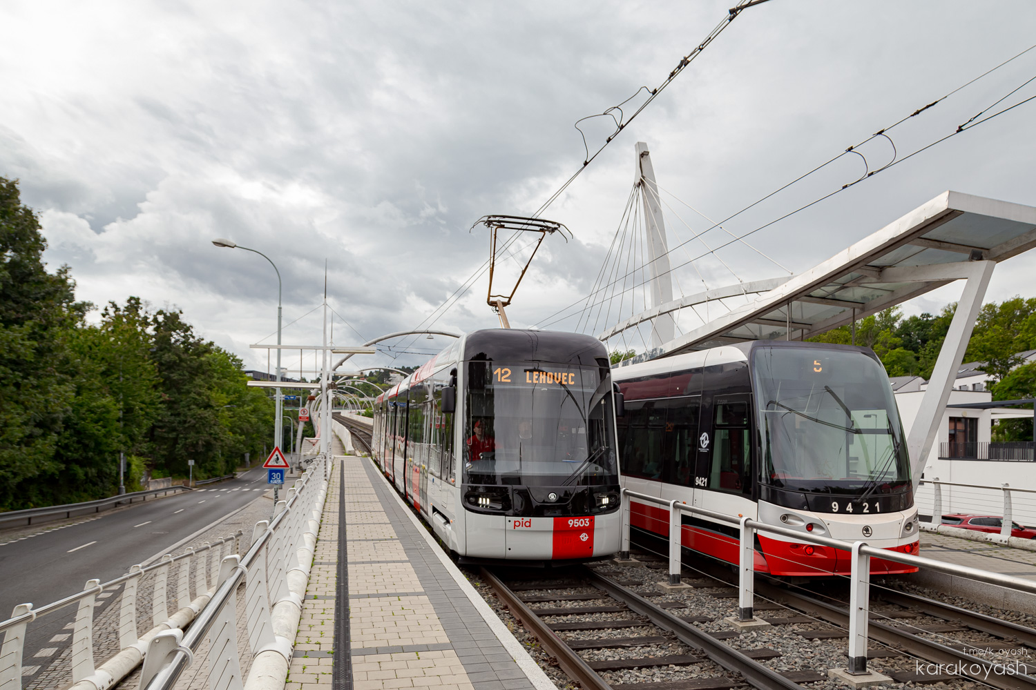 Prague, Škoda 52T ForCity Plus № 9503