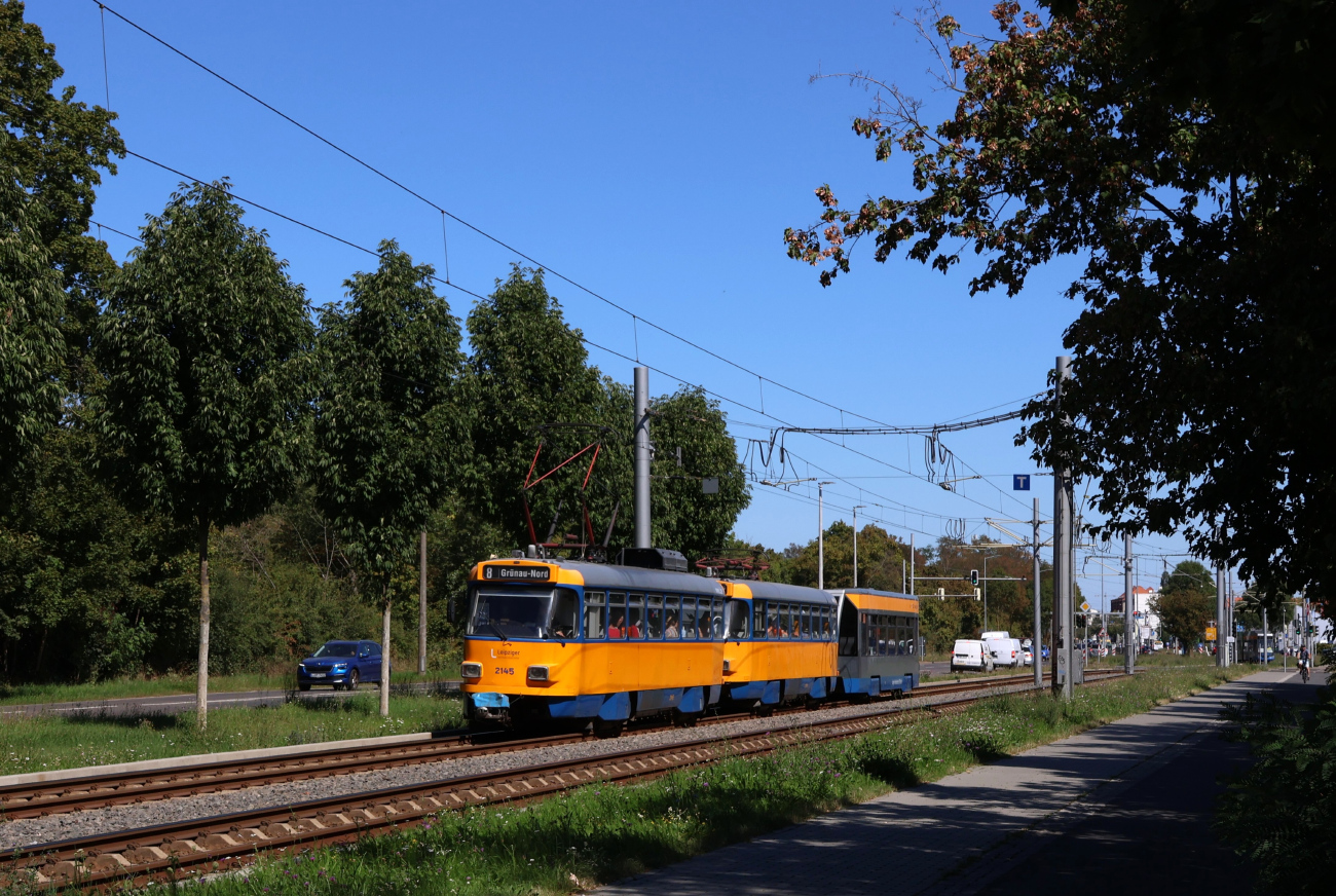 Leipzig, Tatra T4D-M1 č. 2145 Leipzig, Tatra T4D-M1 č. 2145