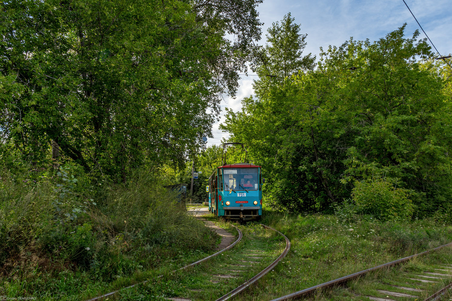 Екатеринбург, Tatra T6B5SU № 731; Екатеринбург — Линия на Зеленый Остров