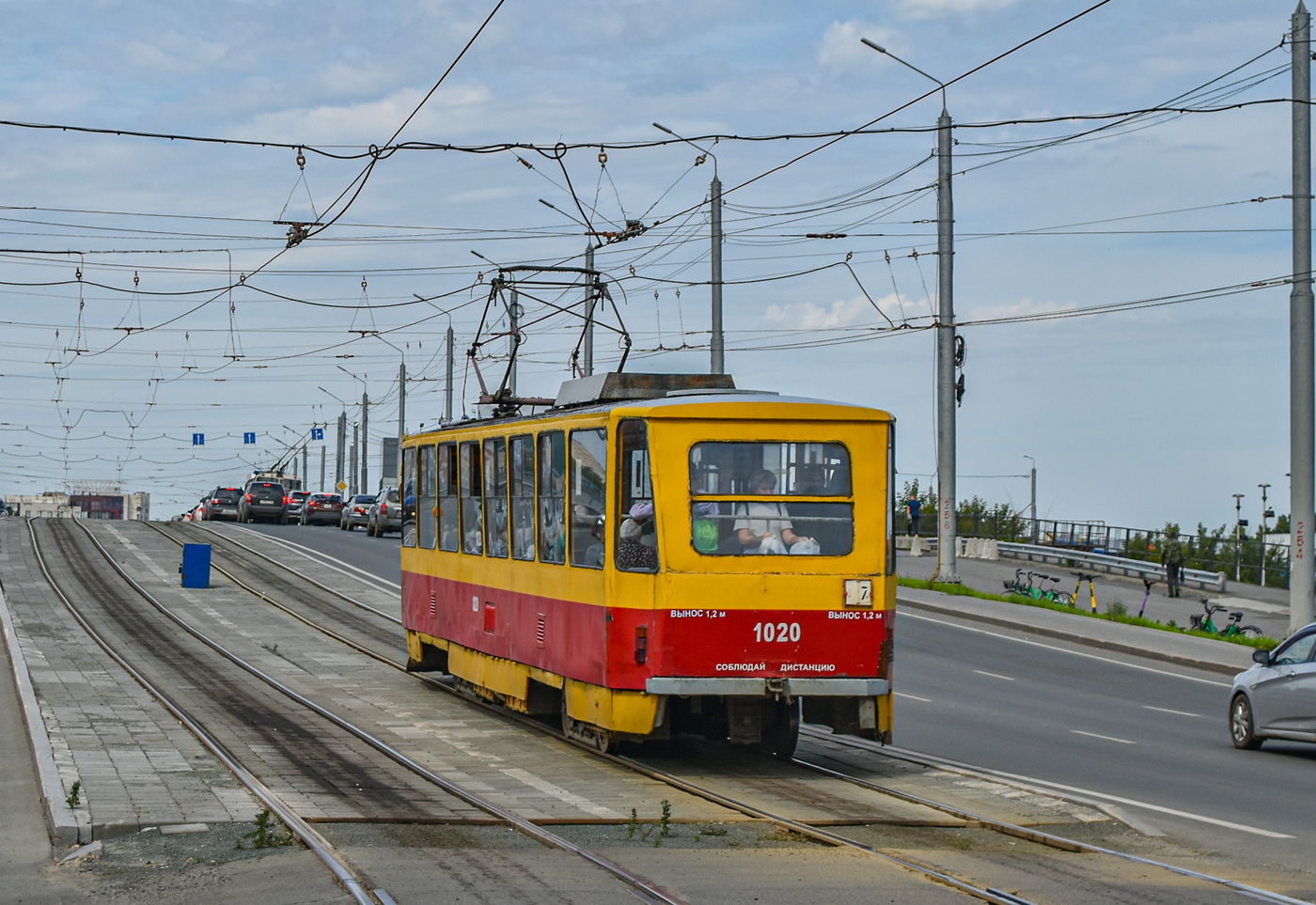 Barnaul, Tatra T6B5SU č. 1020