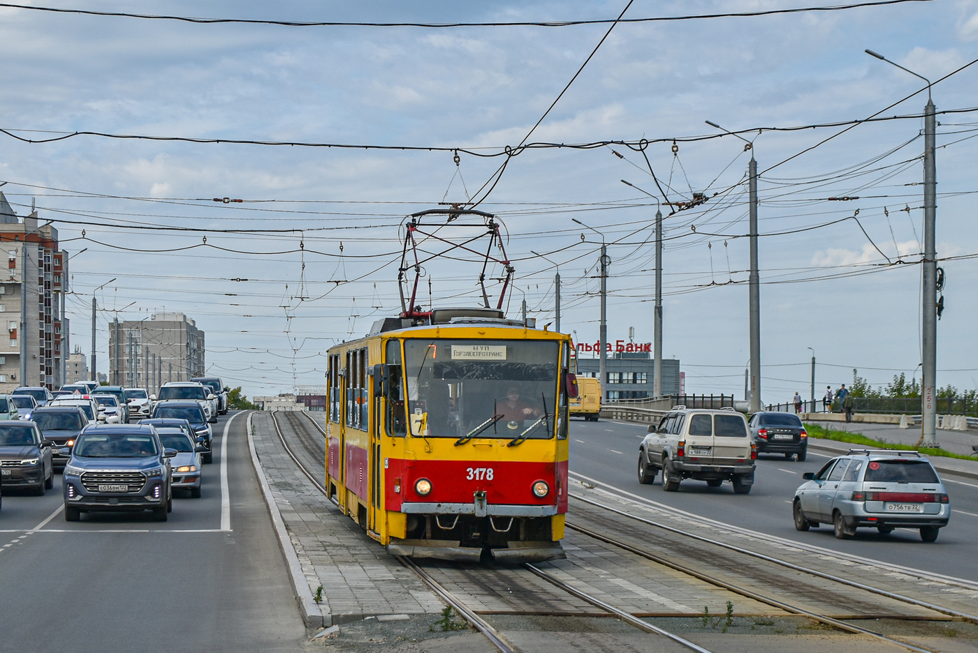 Барнаул, Tatra T6B5SU № 3178