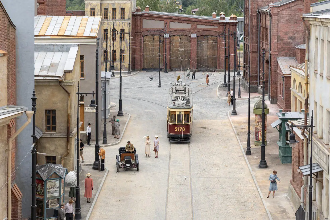 Moscow, KM № 2170; Moscow — Moscow tram in the movies Moscow, KM № 2170; Moscow — Moscow tram in the movies