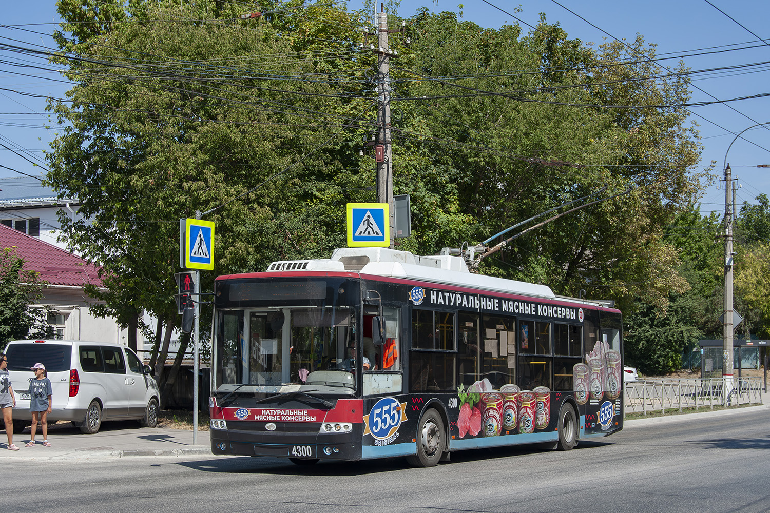 Крымский троллейбус, Богдан Т70110 № 4300