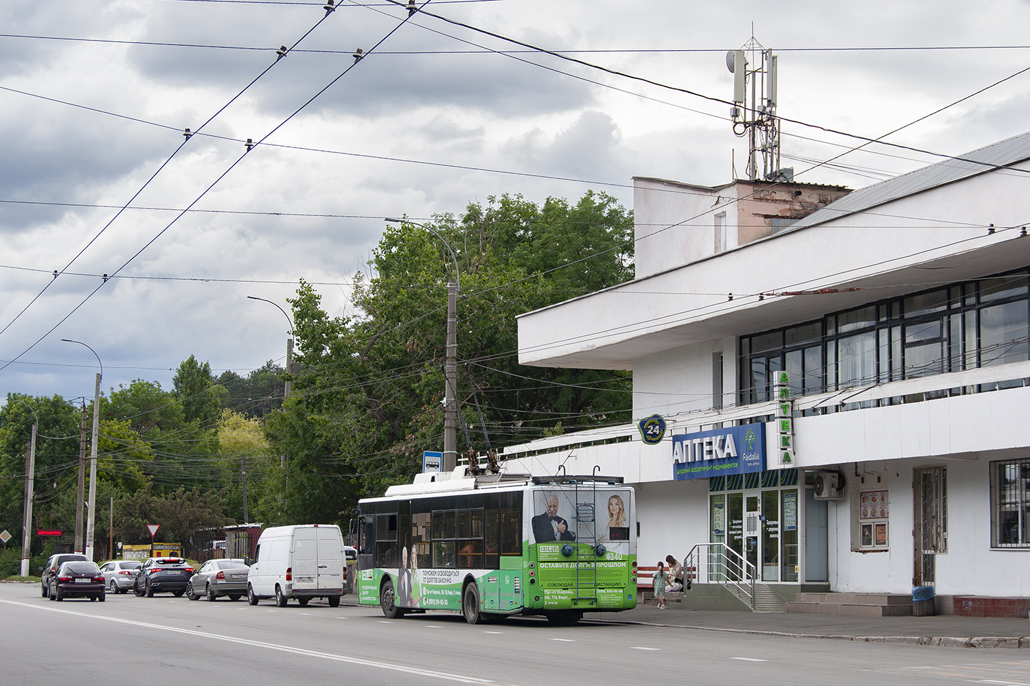 Крымский троллейбус, Богдан Т70110 № 4340