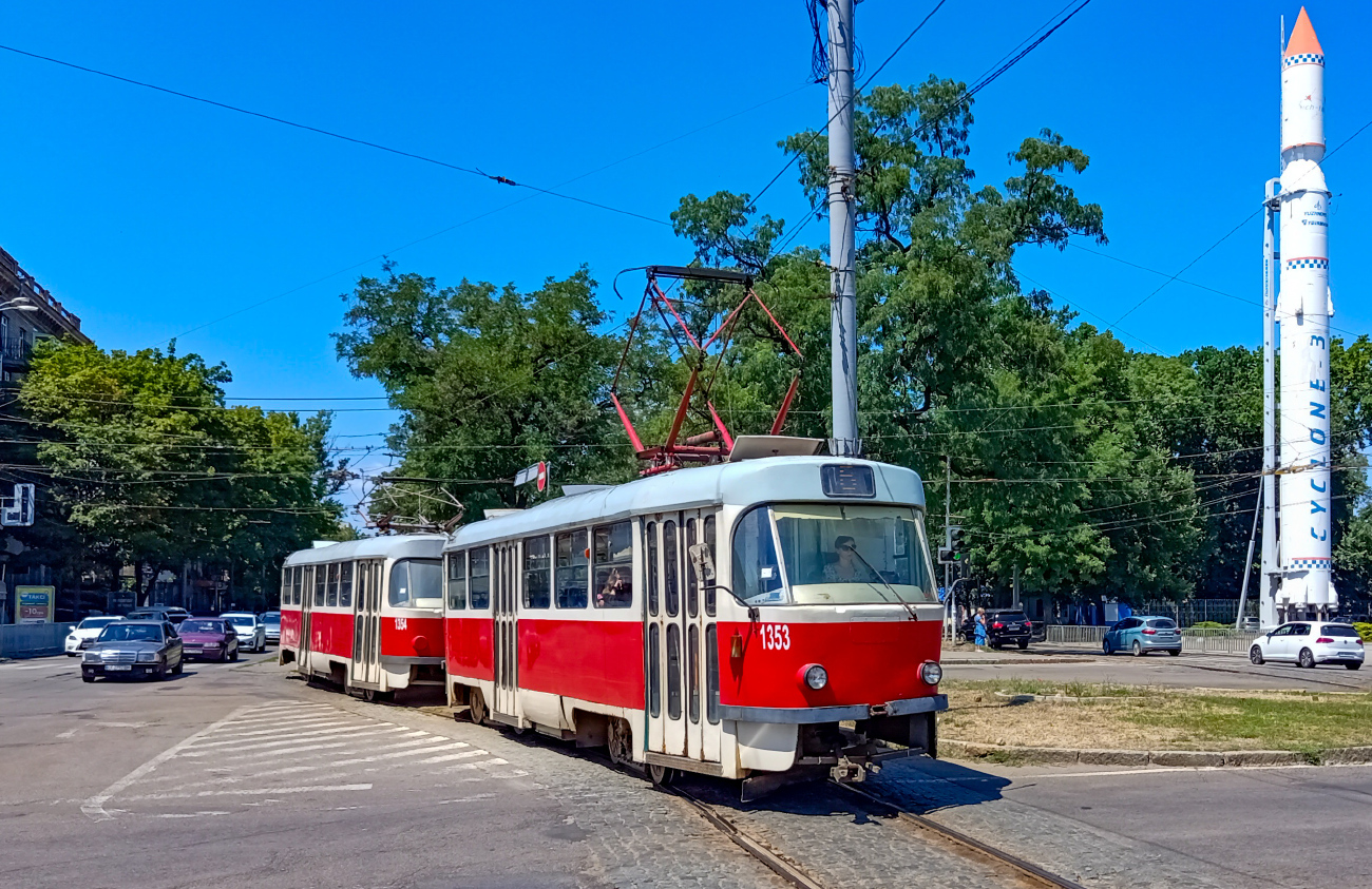 Днепр, Tatra T3SU № 1353
