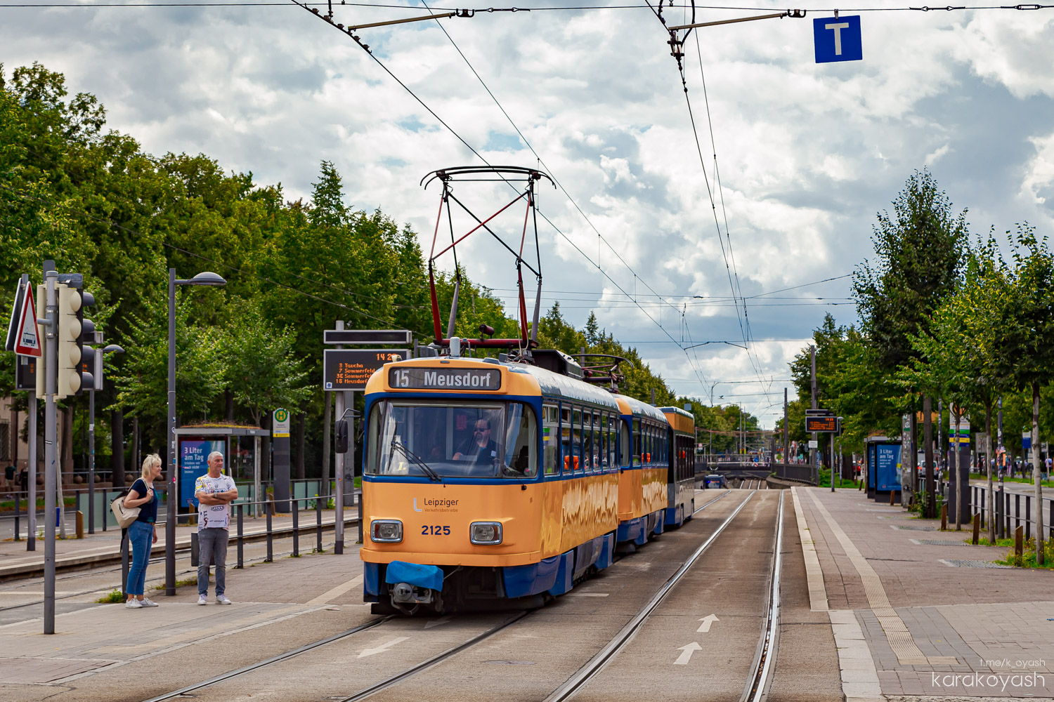 Лейпциг, Tatra T4D-M1 № 2125