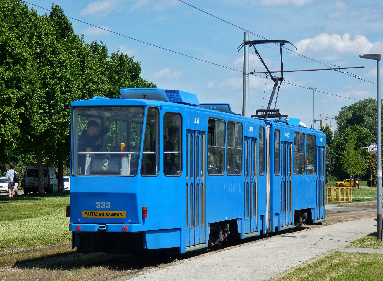 Загреб, Tatra KT4YU № 333