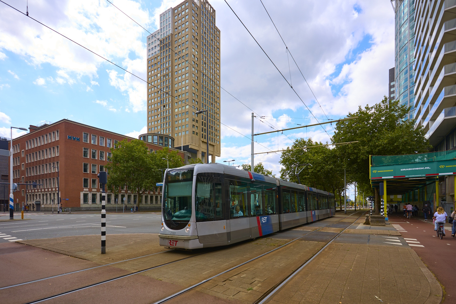 Роттердам, Alstom Citadis 302 № 2103 Роттердам, Alstom Citadis 302 № 2103