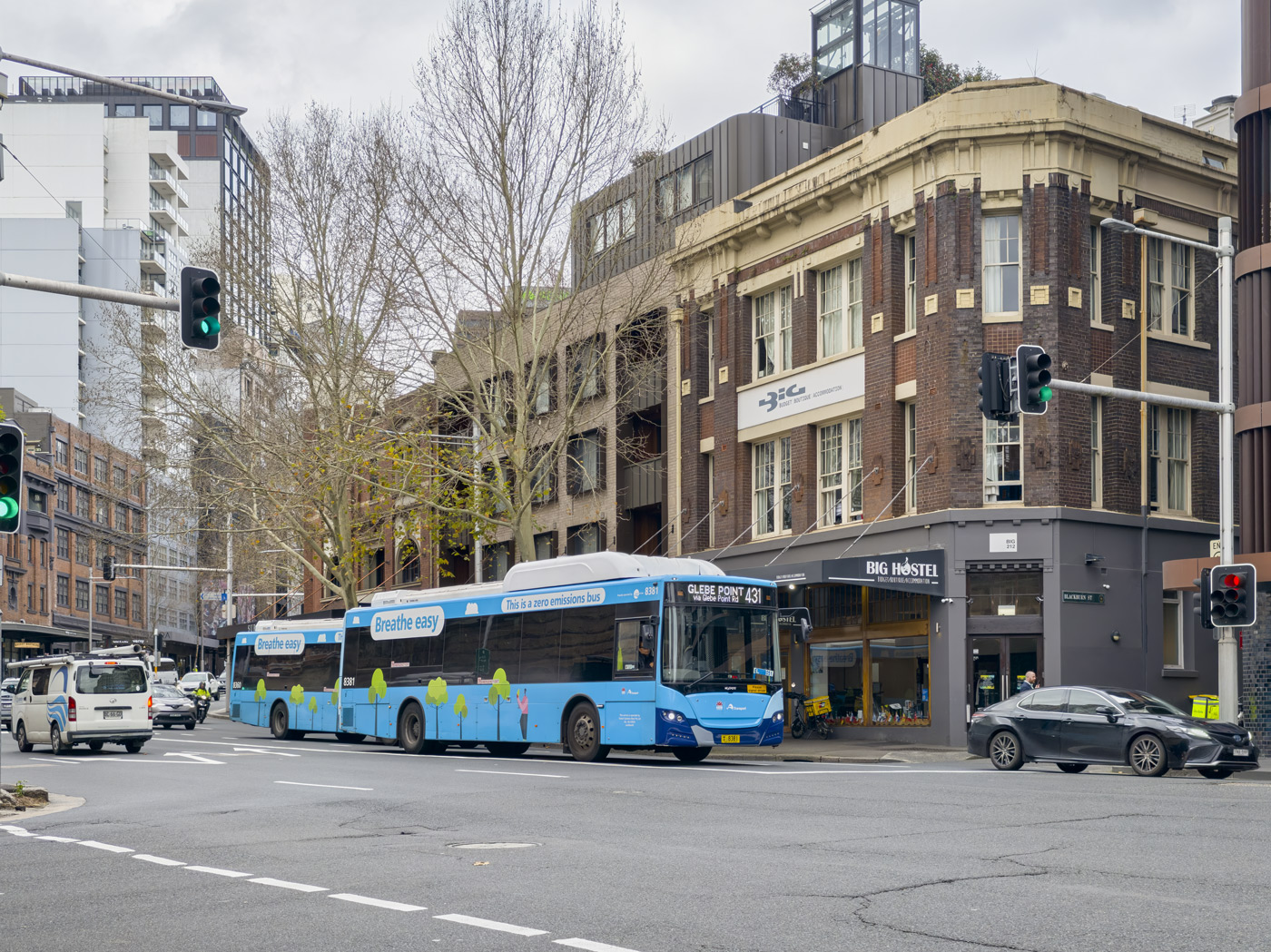 Sidneja, Gemilang Eco City Bus № 8381
