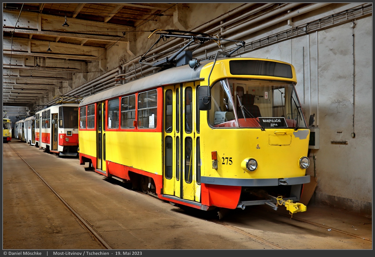 Мост ― Литвинов, Tatra T3M.3 № 275
