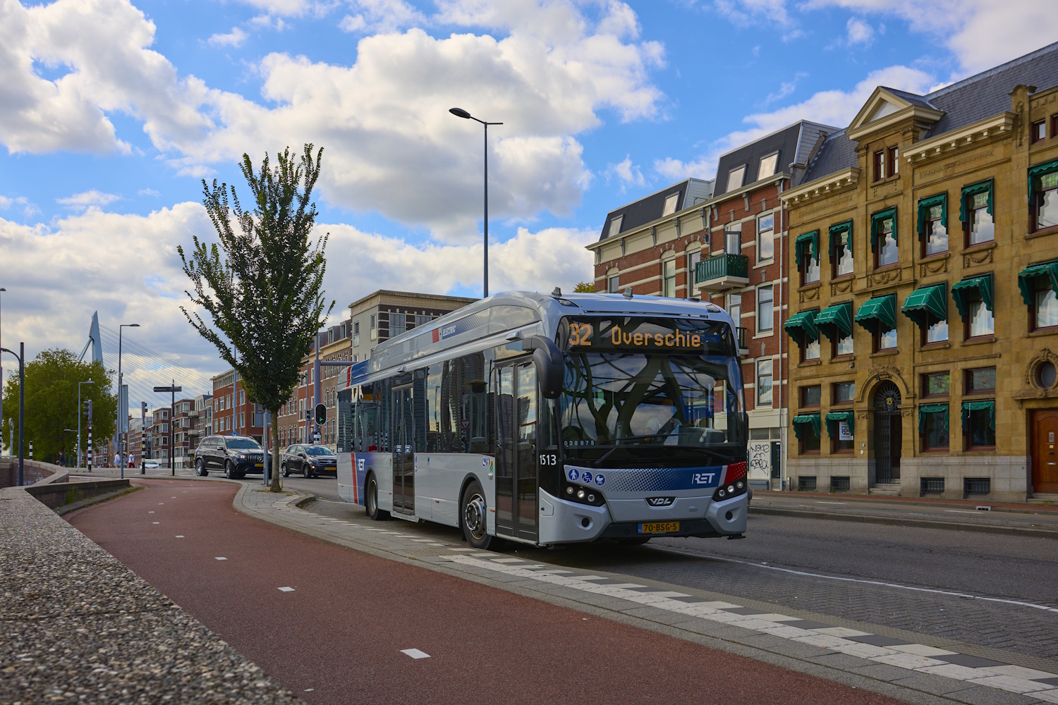 Роттердам, VDL Citea SLF-120 Electric № 1513 Роттердам, VDL Citea SLF-120 Electric № 1513