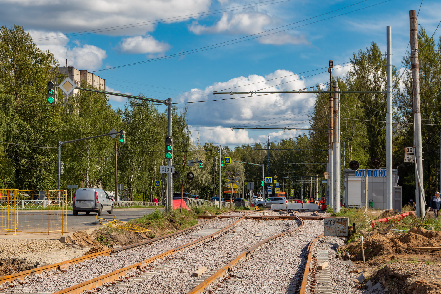 Jaroszlavl — Reconstruction of the tram lines under the concession agreement. Stage #2