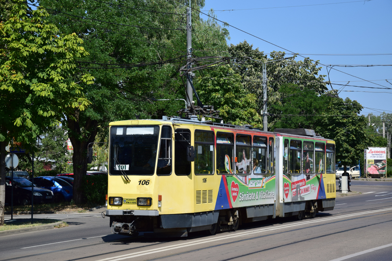 Плоешти, Tatra KT4DM № 106