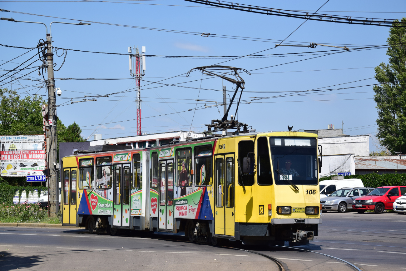 Плоешти, Tatra KT4DM № 106