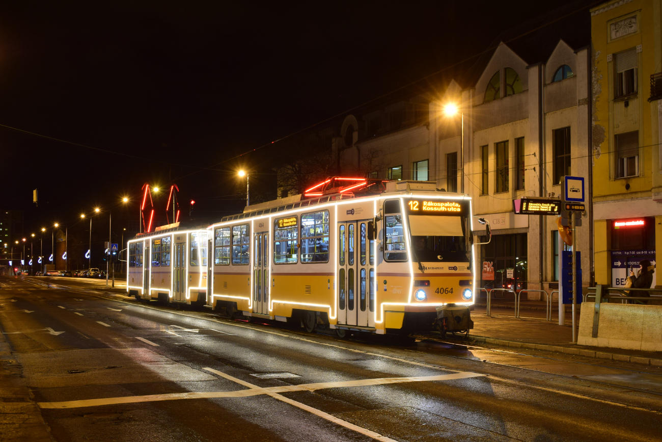 Budapesta, Tatra T5C5K2 Nr. 4064; Budapesta — Christmas Vehicles