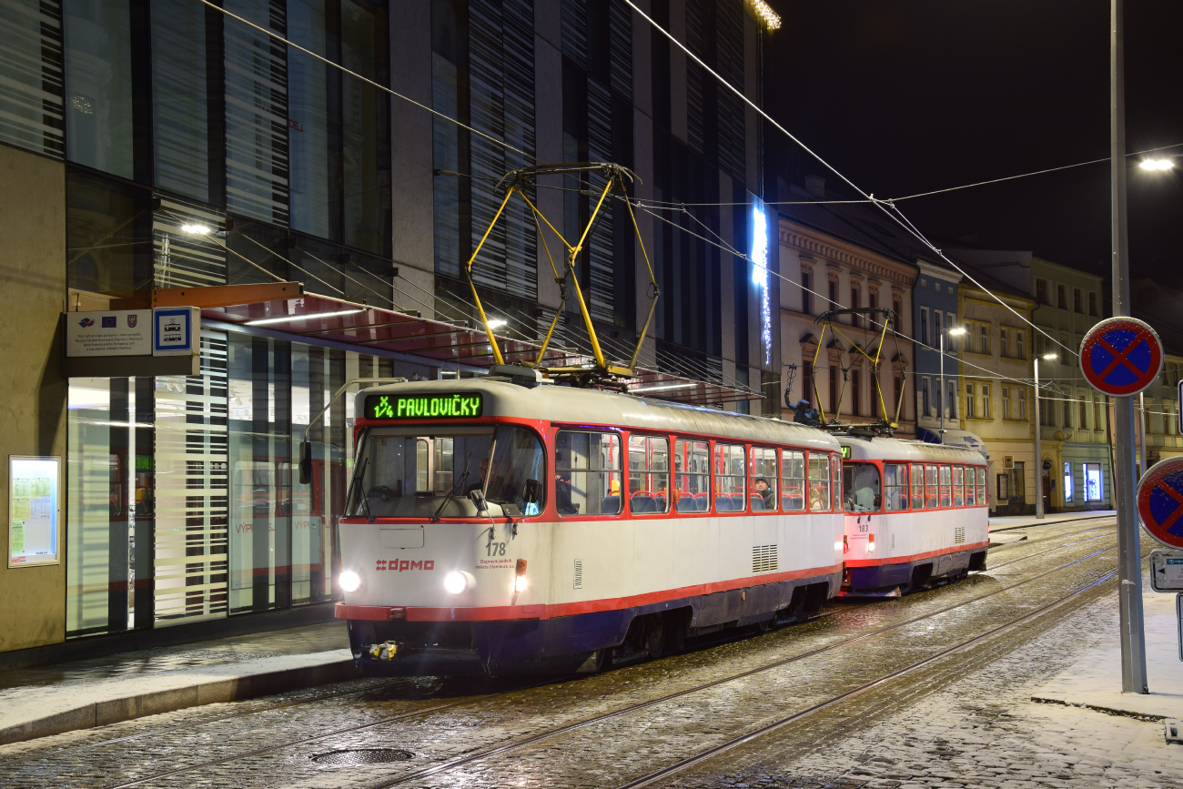Olomouc, Tatra T3R.P № 178