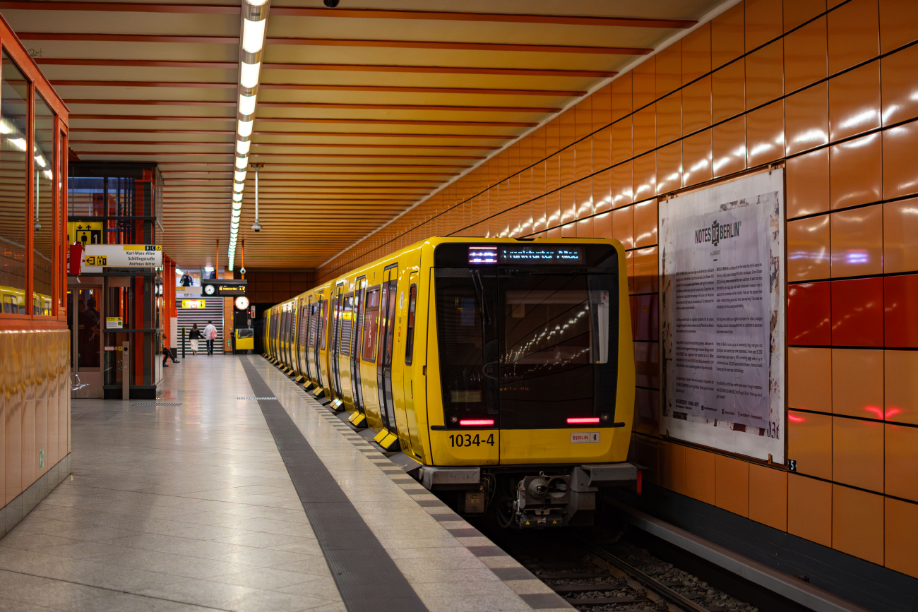 Берлин, BVG IK17 № 1034-4